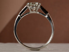 1940s 1.34ct Diamond Engagement Ring