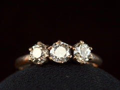 1890s Three Diamond Ring