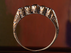 1900s Edwardian 5 Diamond Ring