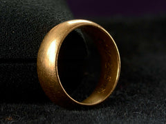 thumbnail of 1917 6.7mm 22K Gold Band (side view)