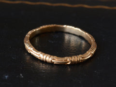 thumbnail of 1940s Jabel Wedding Band (side view)
