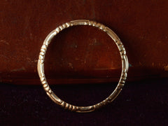 thumbnail of 1940s Jabel Wedding Band (profile view)