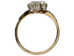 1900s 2 Diamond Ring
