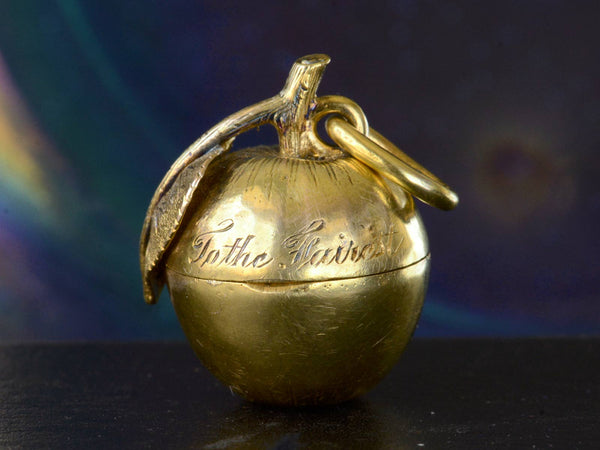 1898 Victorian Apple Locket – Erie Basin