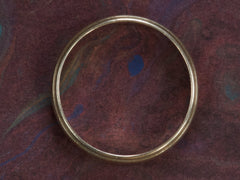thumbnail of Vintage Edged Wedding Band (profile view)