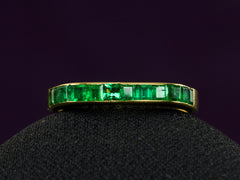 thumbnail of 1980s Boucheron Emerald Band (detail)