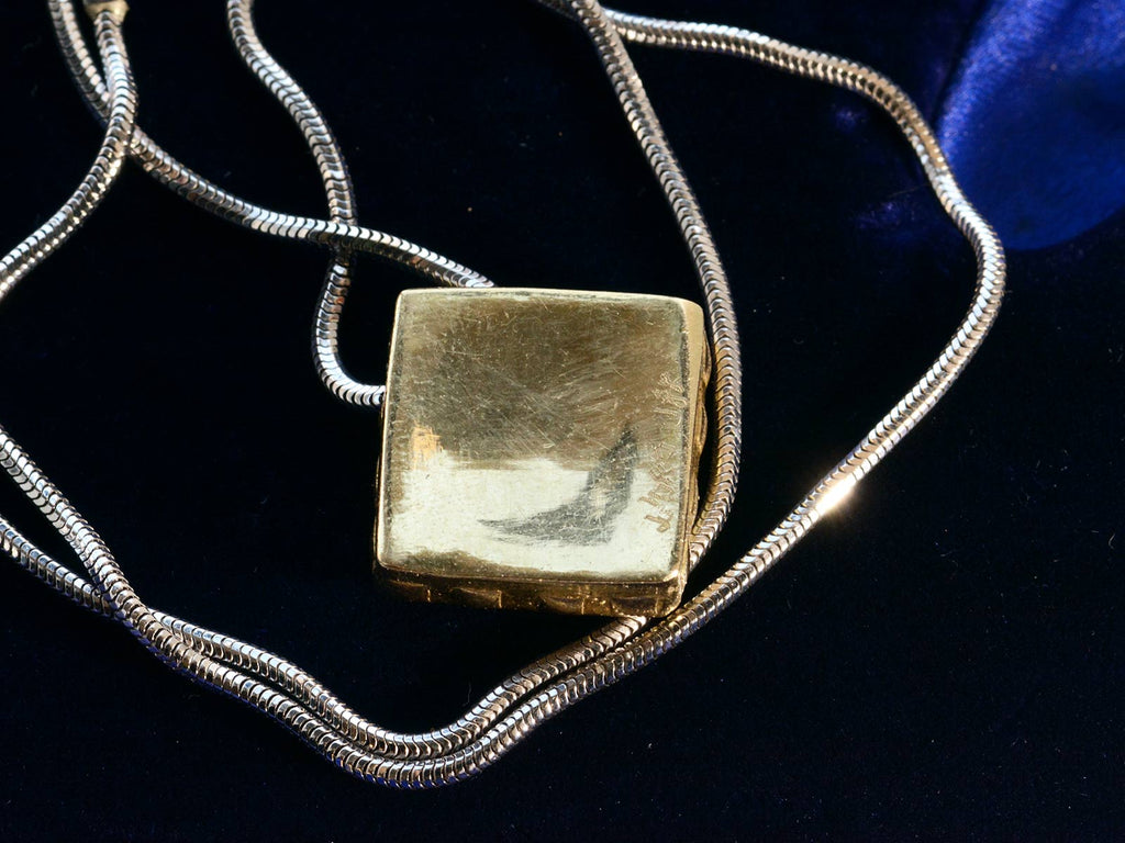 c1990 Diamond Necklace (backside view)