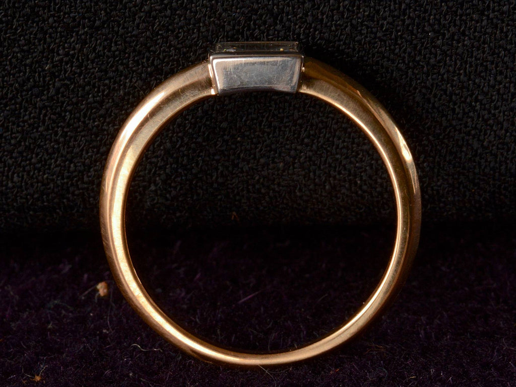 EB 0.41ct Rectangular Diamond Ring