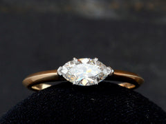 thumbnail of EB 0.60ct Marquise Ring (detail)