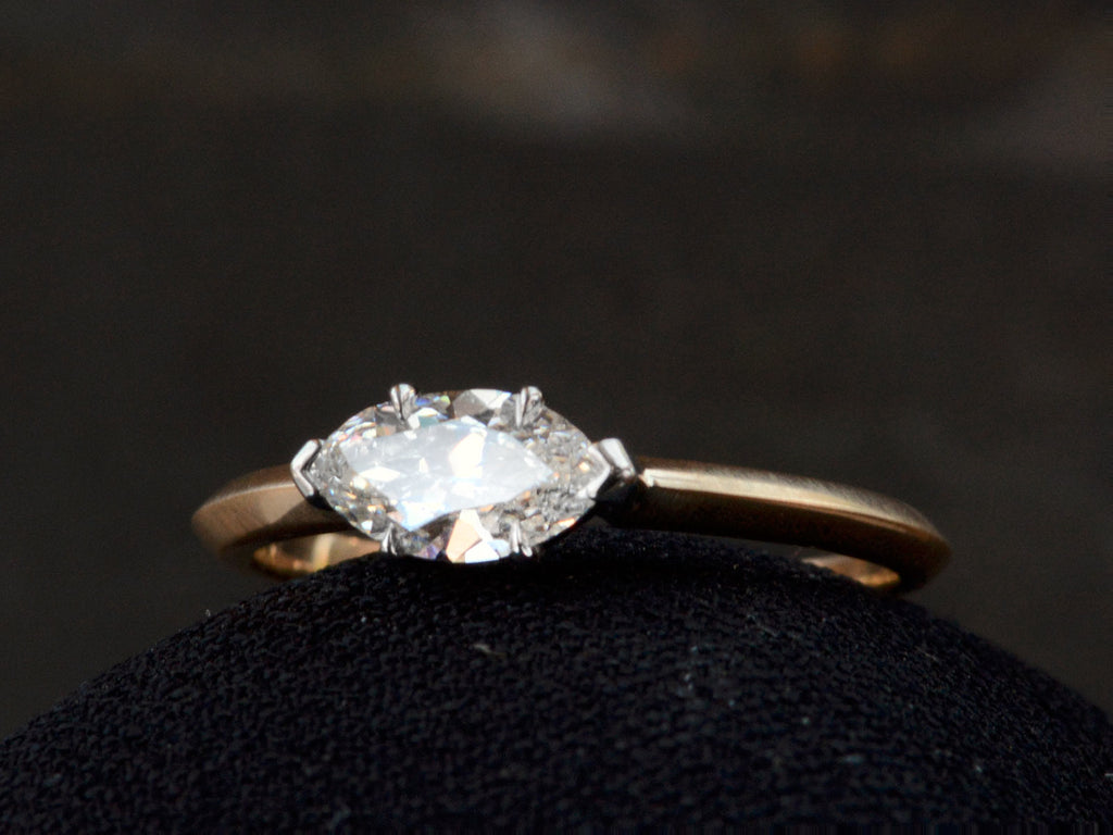 EB 0.60ct Marquise Ring (side view)