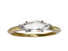 thumbnail of EB Diamond Marquise Ring (on white background)