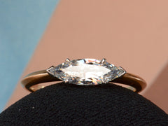 thumbnail of EB Diamond Marquise Ring (detail)