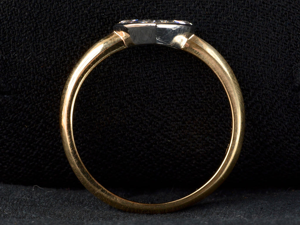 EB 0.70ct Shield Ring