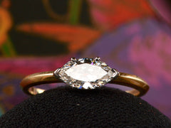 thumbnail of EB 0.71ct Marquise Ring (front view)