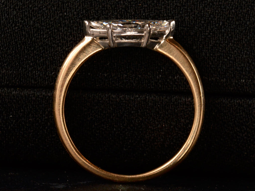 EB 0.96ct Marquise Ring (profile view)