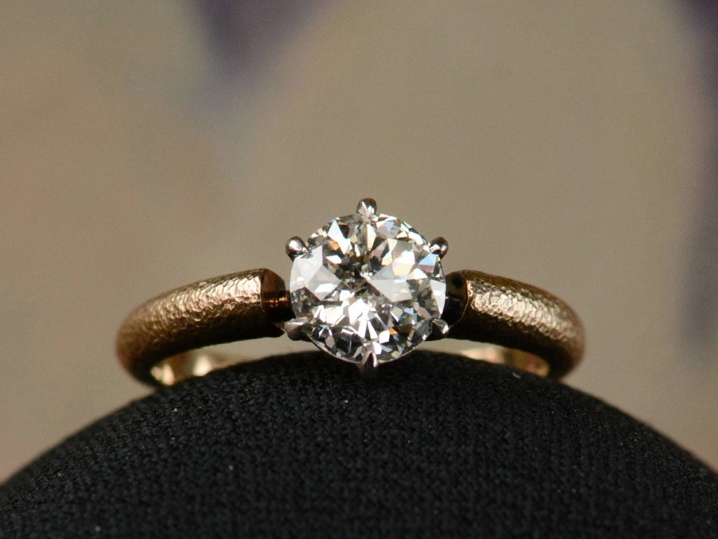 EB 1.00ct Jubilee Diamond Ring (on black background)