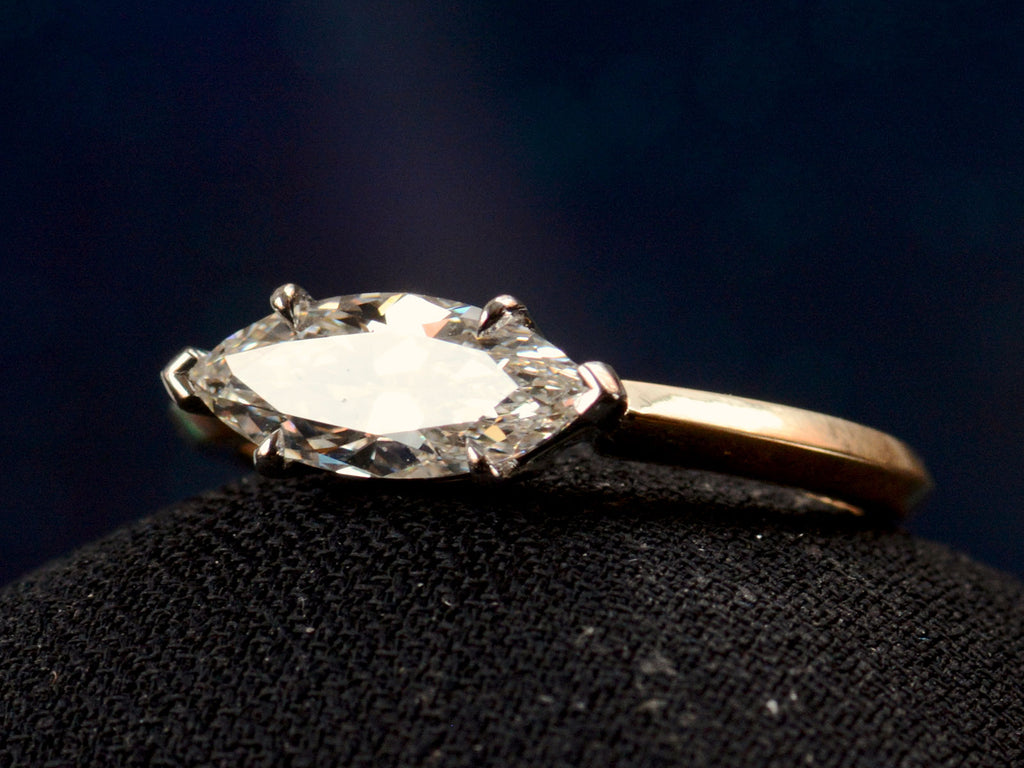 EB 1.17ct Marquise Ring (side view)