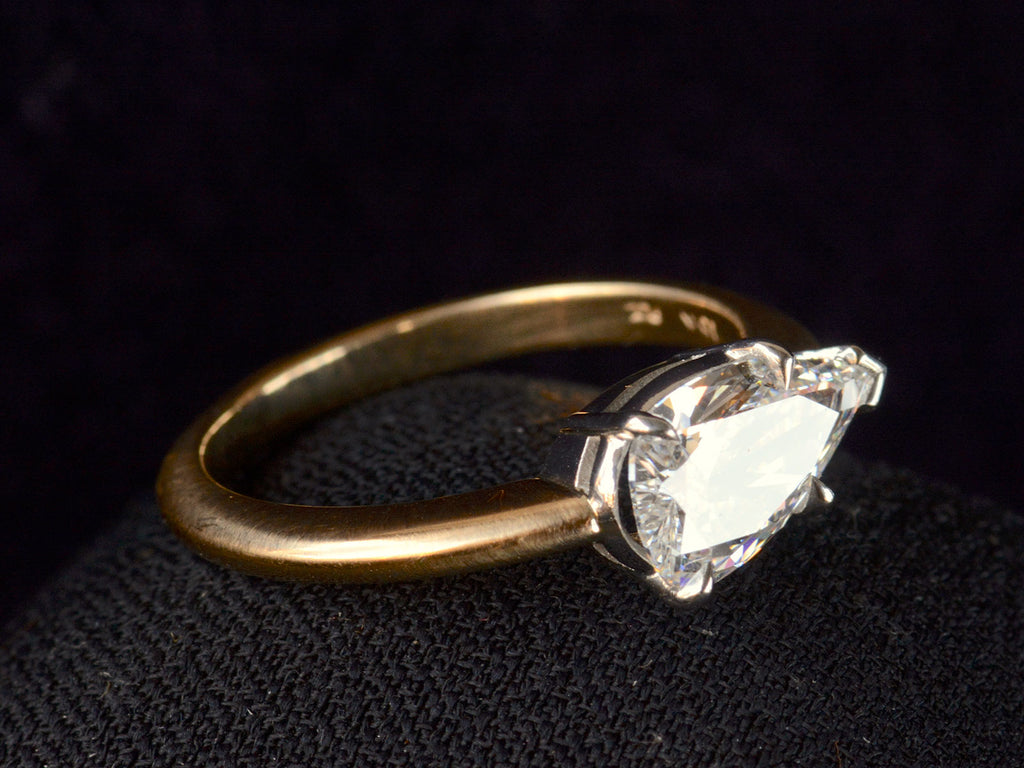 EB 1.27ct Pear Diamond Ring