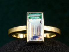 EB 1.36ct Diamond & Emerald Ring