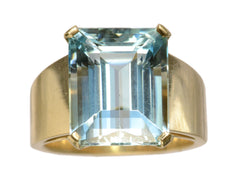 thumbnail of EB Modern Aquamarine Ring (on white background)