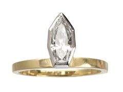 EB Diamond Rowboat Ring (on white background)