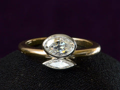 EB Double Marquise Ring