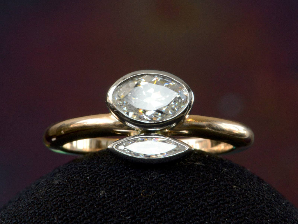 EB Double Marquise Ring
