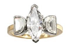 thumbnail of EB Marquise Moon Ring (on white background)