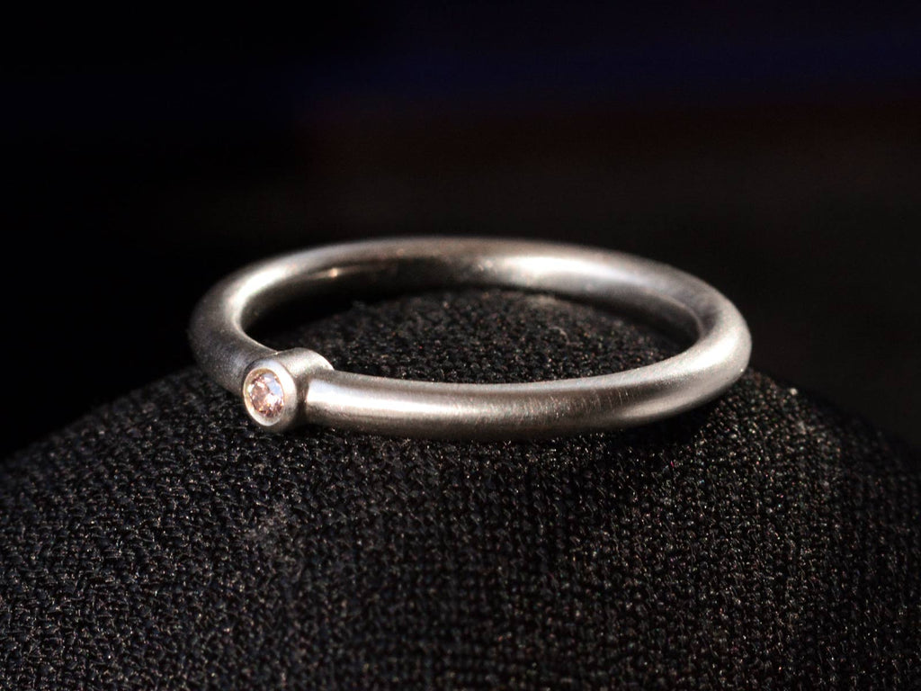 EB Pink Diamond Ring (side view)