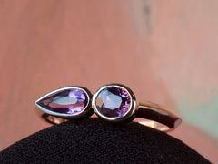 EB Purple Sapphire & Amethyst Ring