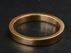 thumbnail of EB 3.3mm Square Wedding Band (top view)