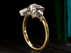 thumbnail of EB Diamond Sunrise Ring (profile side view)