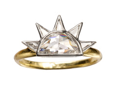 thumbnail of EB Diamond Sunrise Ring (on white background)
