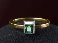 EB Tourmaline & Diamond Ring