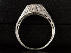 1910s Edwardian Engagement Ring (profile view)