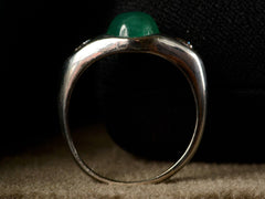 1920s Emerald & Diamond Ring
