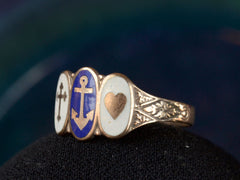 1890s Faith Hope & Charity Ring