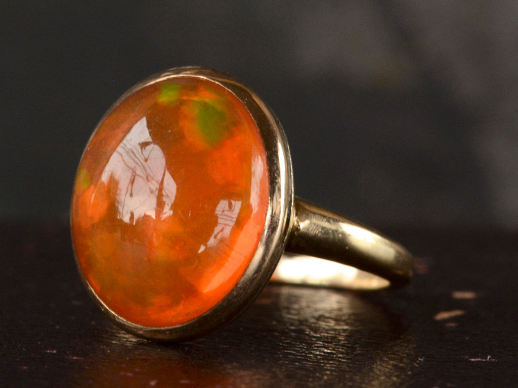 1910-20s Fire Opal Ring