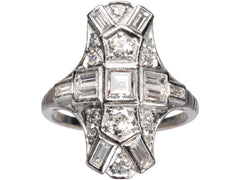 thumbnail of 1930s Step Cut Cocktail Ring (on white background)