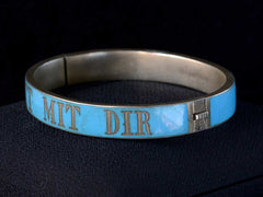 thumbnail of 1890s German Enamel Bracelet #2 (side view)