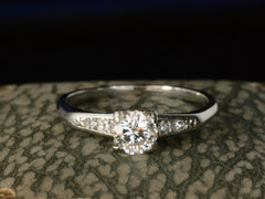 c1930 0.40ct Deco Ring (detail view)