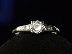 c1930 0.40ct Deco Ring (detail view)