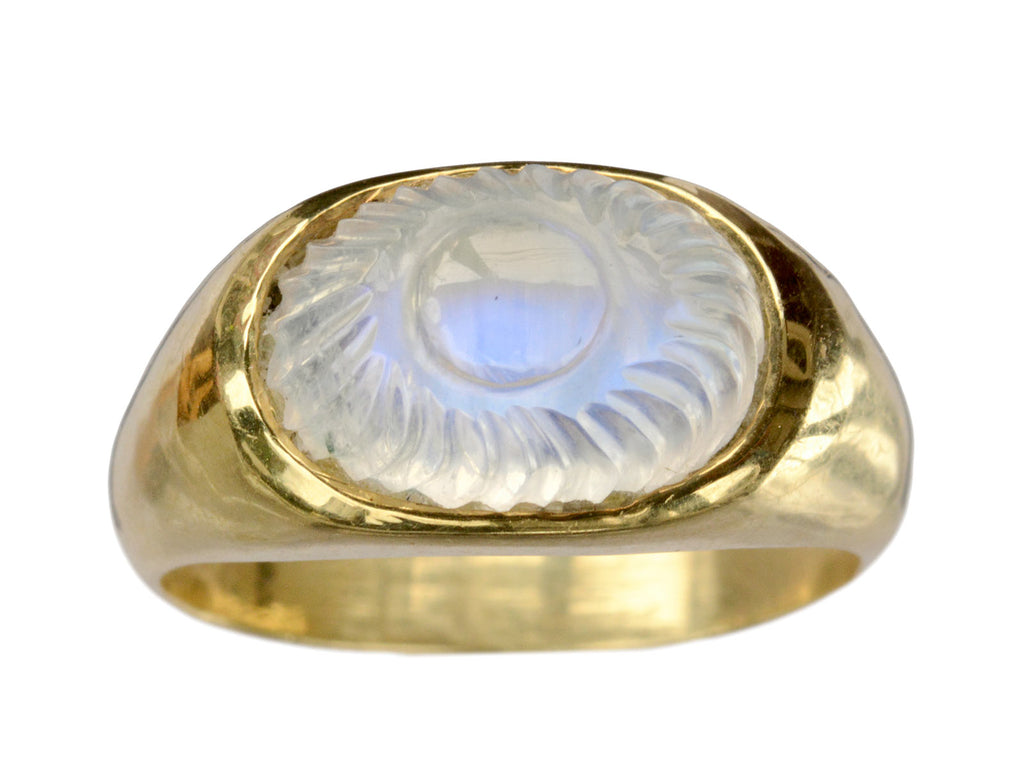 1970-80s Moonstone Eye Ring