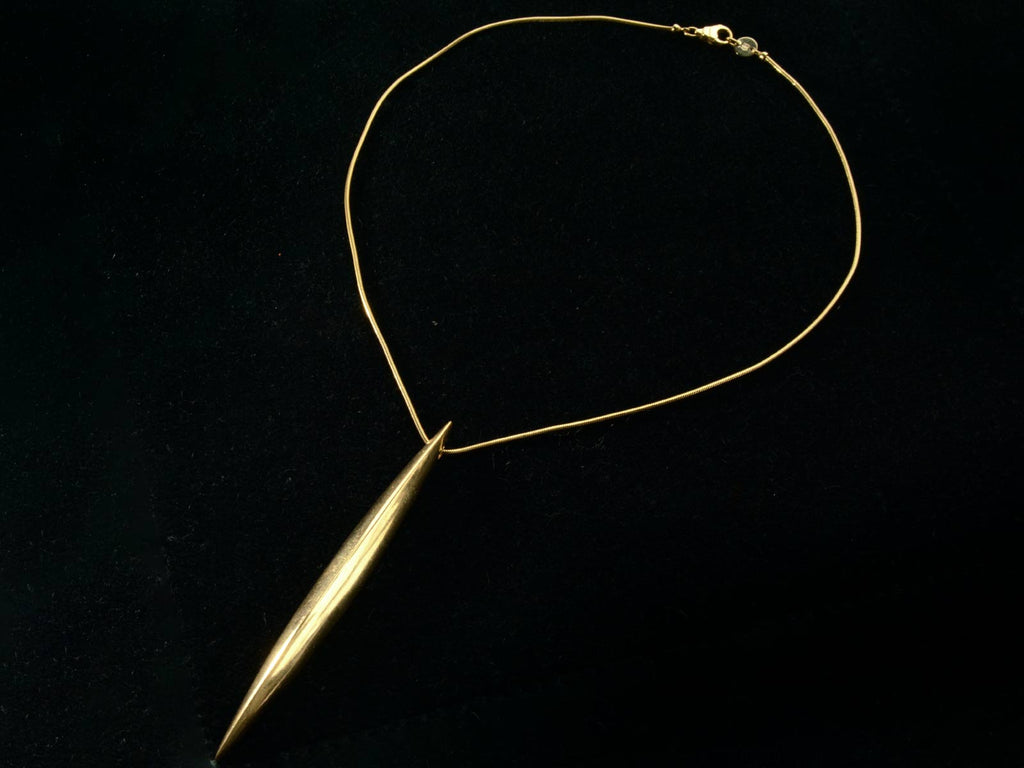 Movado Spike Necklace (on black background)