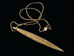 thumbnail of Movado Spike Necklace (backside view)