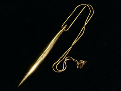 thumbnail of Movado Spike Necklace (side view)
