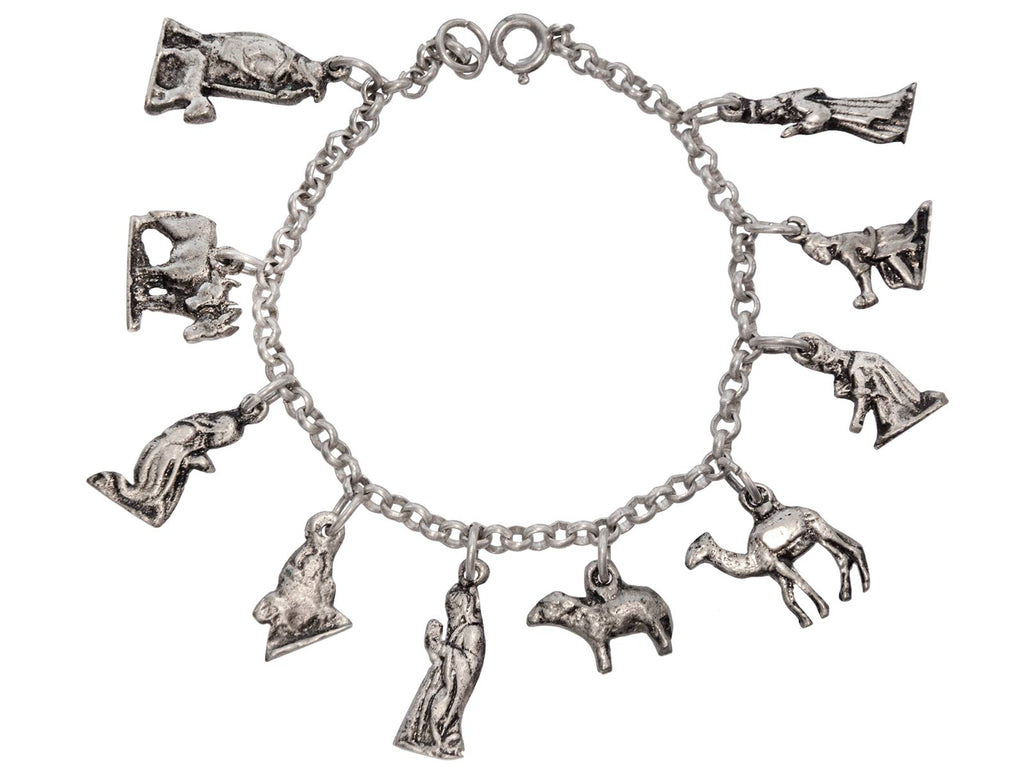 1920s Nativity Bracelet (on white background)