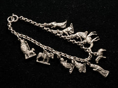 thumbnail of 1920s Nativity Bracelet (side view)