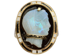 1910s Opal Cameo Ring
