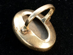 thumbnail of c1870 Pan Cameo Ring (backside view)